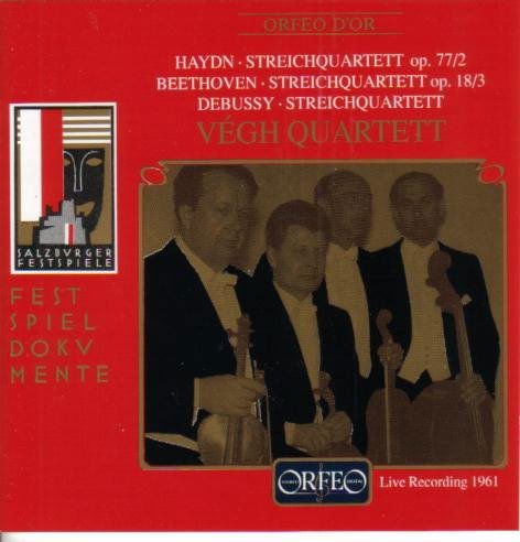 Haydn / Beethoven / Debussy / Salzburg Festival - String Quartets 1CD