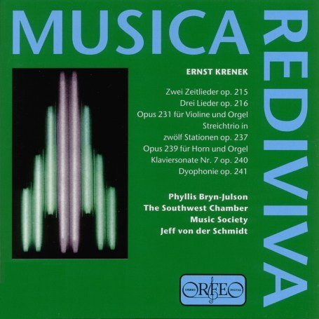 Krenek / Bryn-julson / Schmitt - Spatwerk: Zwei Zeitlieder Op. 215 & Drei Lieder 1CD