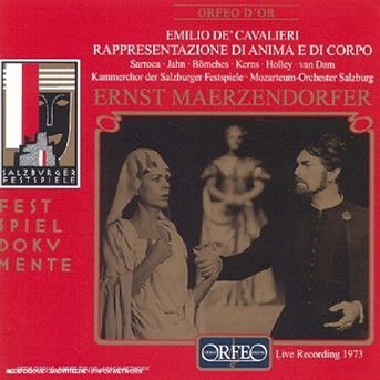 Cavalieri,emilio De / Maerzendorfer,ernst - Rappresentazione Di Anima E Di Corpo 1CD