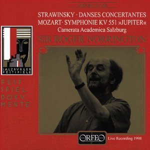Mozart / Stravinsky / Norrington / Szca - Symphony 41: Jupiter / Danses Concertantes 1CD