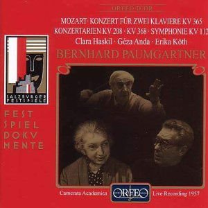 Mozart / Haskil / Anda / Koth / Baumgartner - Overture / Concerto / Symphony 13 F Major 1CD