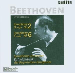 BAYERISCHEN RSO / RAFAEL KUBE BEETHOVEN SYMPHONIES 2 & 6 CD