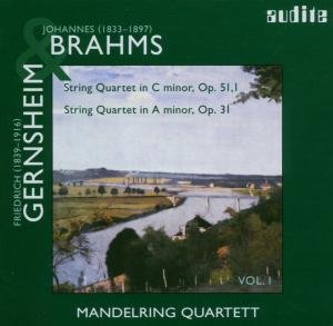 MANDELRING QT. STRING QUARTETS BY BRAHMS (OP. CD