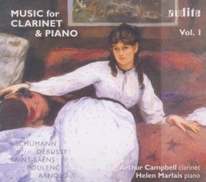 Schumann / Debussy / Campbell / Marlais - Music for Clarinet & Piano 1CD