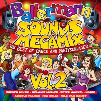 Ballermann Sounds Megamix Vol. 2 - The Best Of Dance & Partyschlager 2CD
