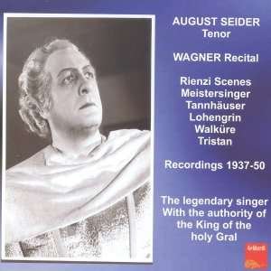Seider August - Szene - Rienzi - Tristan - Tannhäuser - Lohengrin Gebhardt Klassisk 1CD