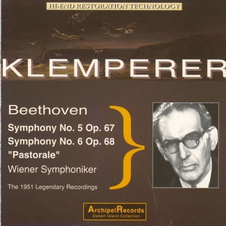 Beethoven / Klemperer - Sinfonie 5 & 6 / Wiener Sinfoni 1CD