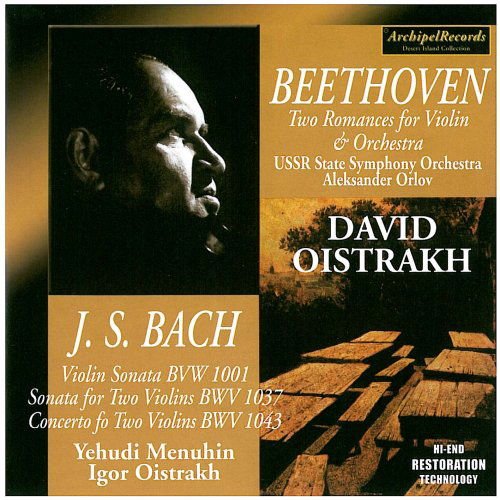 Bach,j.s. / Oistrakh - Vln Sonate Bw 1001 Son 1CD
