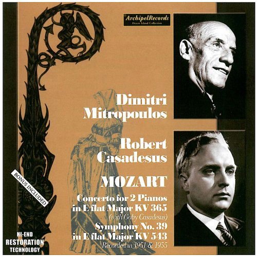 Mozart / Mitropolous - Konzert Fur Zwei Klaviere Kv 3 1CD