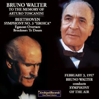 Beethoven / Walter - Sym 3 Egmont Ovt 1CD