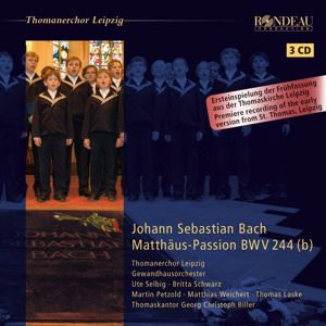 St Thomas Boys Chr Leipzig - Bachst Matthew Passion 3CD