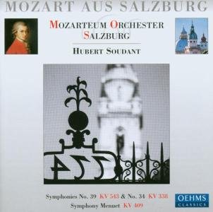 Mozarteumorchester Salzburg / Soudant, Hubert - Mozart aus Salzburg-Sinf.39 & 34/+ 1CD