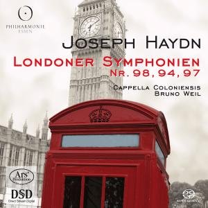 Joseph Haydn / Weil / Cappella Coloniensis - Londoner Sinfonien 4-6 1CD