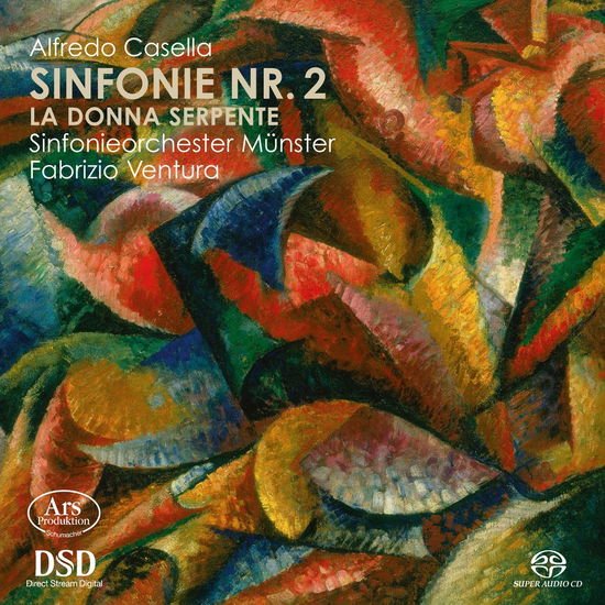 Casella / Sinfonieorchester Munster / Ventura - Symphony 2 / La Donna Serpente Fragments 1CD