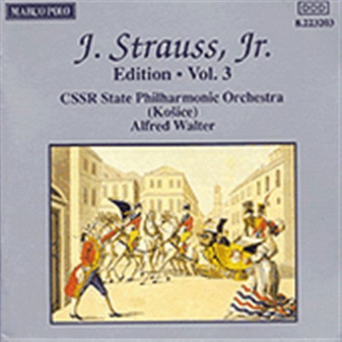 Alfred Walter Slovak State Philharmonic Orchestra - J.Strauss,Jr.Edition Vol.3 1CD