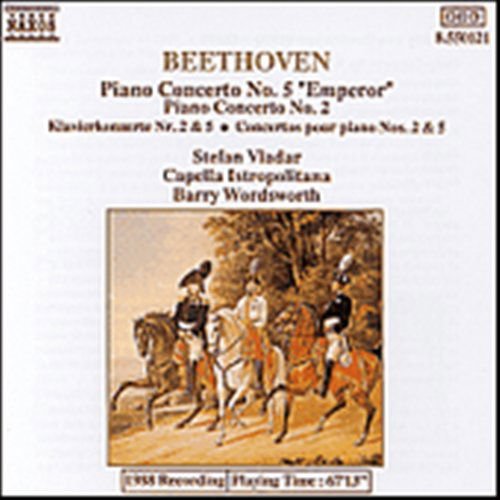 Stefan Vladar - BEETHOVEN: Piano Conc. 2&5 1CD
