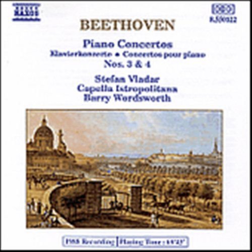 Stefan Vladar - BEETHOVEN: Piano Conc. 3&4 1CD