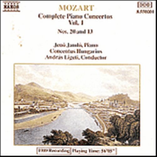 JANDO CO MOZARTCPTE PIANO CTOS VOL 1 CD