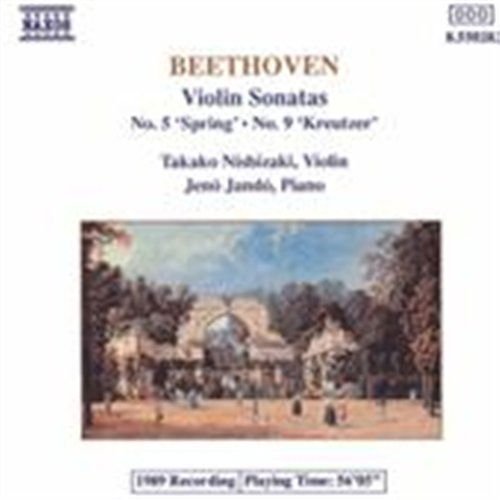 Nishizaki,takako / Jando,jenö - BEETHOVEN: Violin Sonatas 5&9 1CD