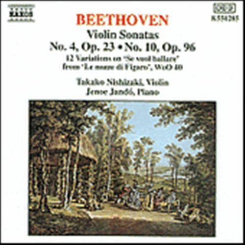Nishizak - BEETHOVEN: Violin Sonatas 4&10 1CD