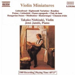 Jandó, Jen? / Nishizaki, Takako - Violin Miniatures 1CD