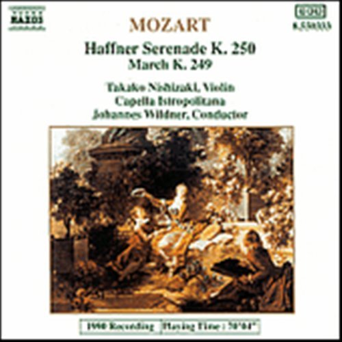 Capella Istropolitana - MOZART: Haffner-Serenade etc. 1CD