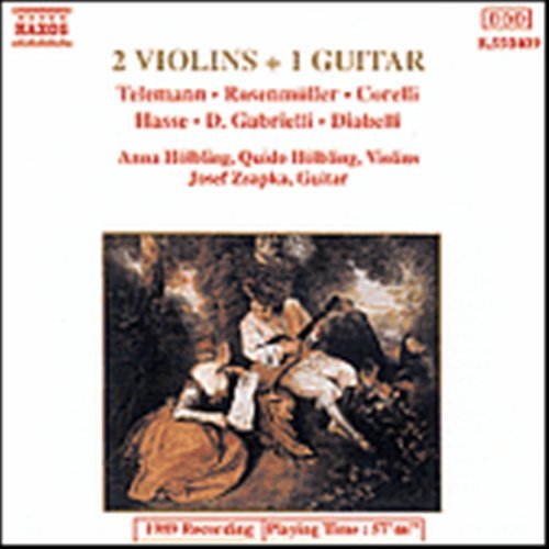 Telemann Georg Philipp - 2 Violins 1 Guitar 1CD