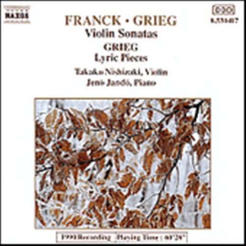 Takako Nishizaki - Franck / Grieg Violinsonate Jando 1CD