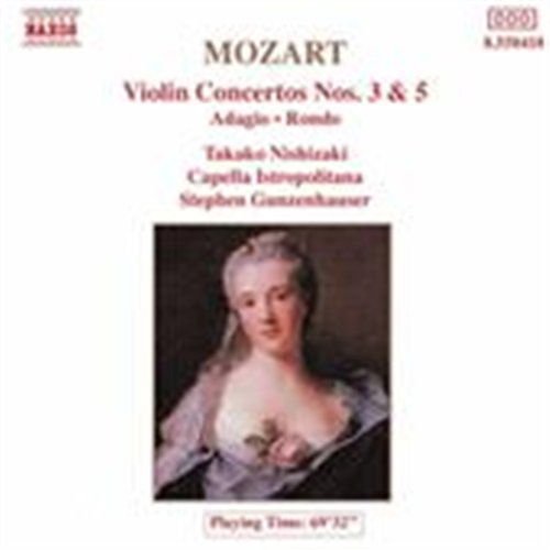 Takako Nishizaki - Mozart Violinkonzert 3 und 5 Nishizaki 1CD