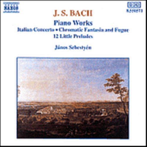 JANOS SE BACH PF WORKS CD