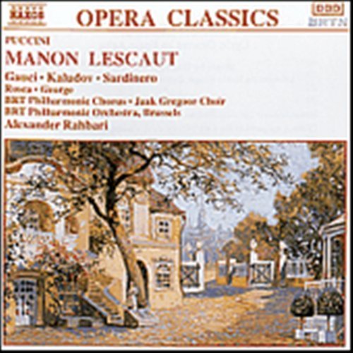 BRT Philharmonic Orchestra & Chorus, Alexander Rahbari - Puccini: Manon Lescaut 2CD