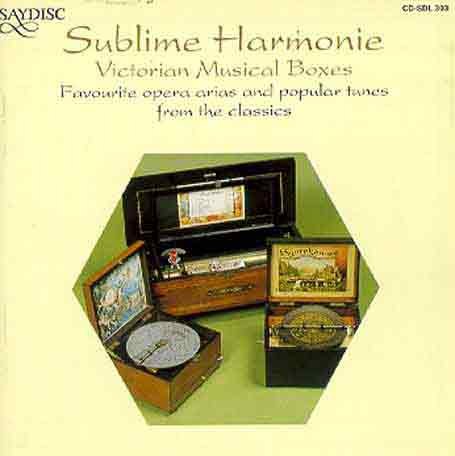 Sublime Harmonie: Victorian Music Boxes / Various - Sublime Harmonie: Victorian Music Boxes / Various 1CD