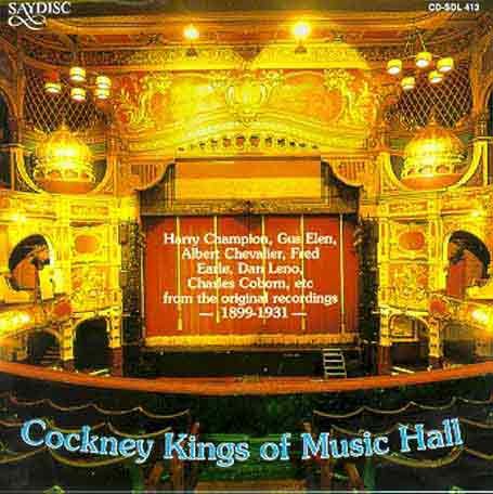 Cockney Kings of Music Hall / Various - Cockney Kings of Music Hall / Various 1CD