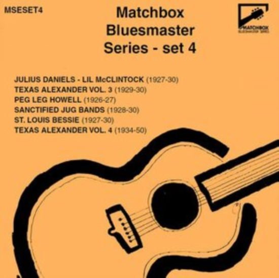 VARIOUS MATCHBOX BLUESMASTER SET 4 CD
