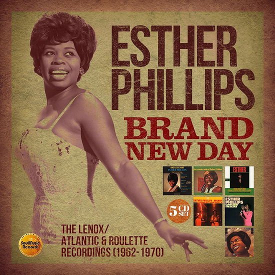 Esther Phillips - Brand New Day ~ the Lenox / Atlantic & Roulette Recordings (1962-1970): 5cd Clamshell Box 5CD
