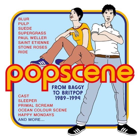 Popscene: from Baggy to Britpop 1989-1994 / Var - Popscene: From Baggy To Britpop 1989-1994 (Clamshell) 4CD