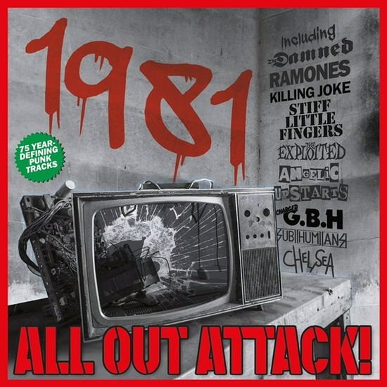 1981: All out Attack / Various - 1981 - All Out Attack (Clamshell) 3CD