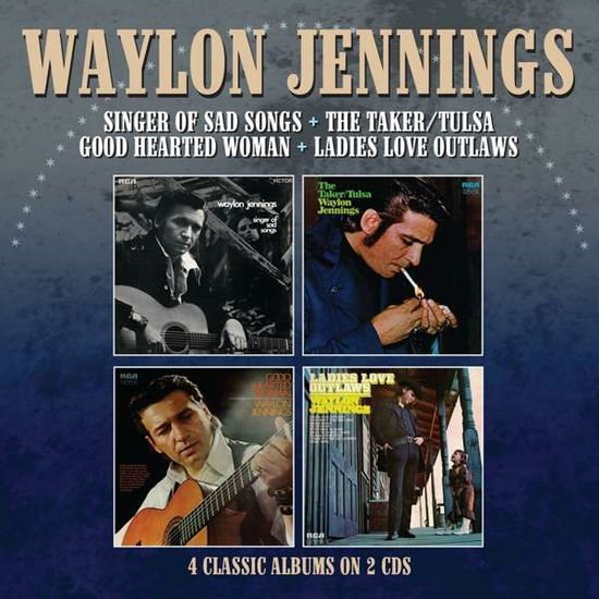 Waylon Jennings - Singer Of Sad Songs / The Taker-Tulsa / Good Hearted Woman / Ladies Love Outlaws 2CD
