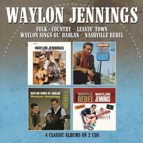 Waylon Jennings - Folk-Country / Leavin Town / Wayl 2CD