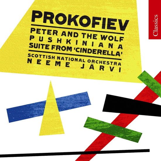 RSNOJARVI PROKOFIEV PETER AND THE WOLF CD
