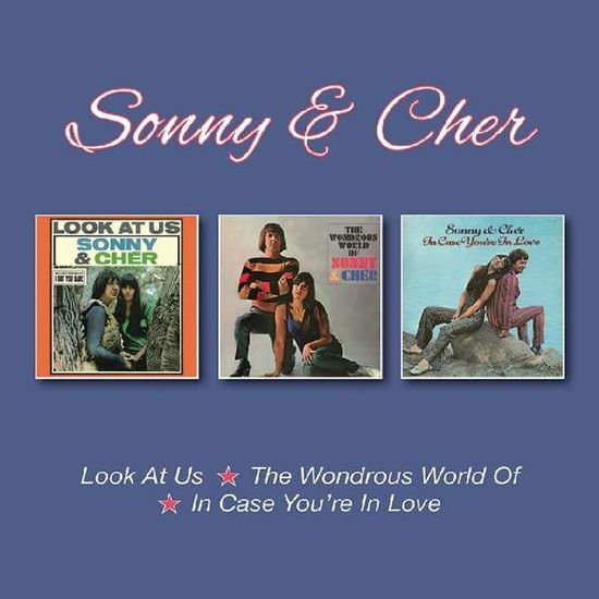 SONNY & CHER Look At Us / The Wondrous World Of / In Case Youre In Love (+ Bonus Tracks) CD