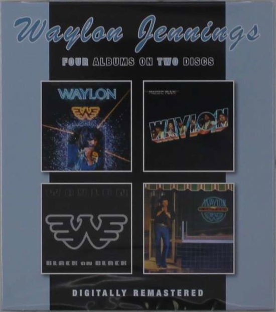 Waylon Jennings - What Goes Around Comes Around / Music Man / Black On Black / Waylon 1CD