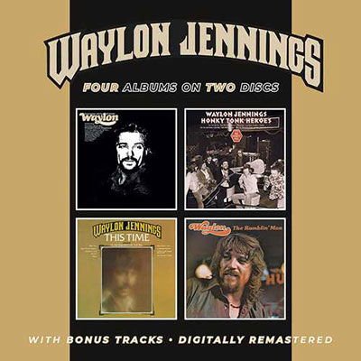 Waylon Jennings - Lonesome On'ry & Mean / Honky Tonk Heroes / This 2CD