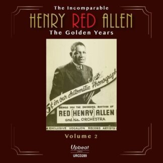 Henry 'red' W. The Alex Welsh Band Allen - Golden Years Volume 2 1CD