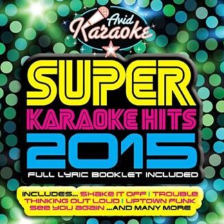 Super Karaoke Hits 2015 1CD