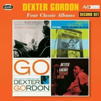 DEXTER GORDON Four Classic Albums (Doin Allright / Dexter Calling / Go / A Swingin Affair) CD