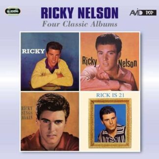 RICKY NELSON Four Classic Albums (Ricky / Ricky Nelson / Ricky Sings Again / Rick Is 21) CD
