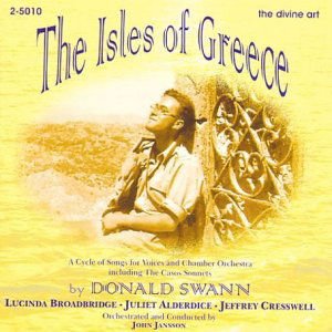 Swann / Alderdice / Broadbridge / Jansson - Isles of Greece 1CD