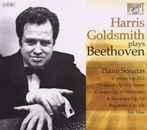 BEETHOVEN - PIANO SONATAS Harris Goldsmith Piano CD