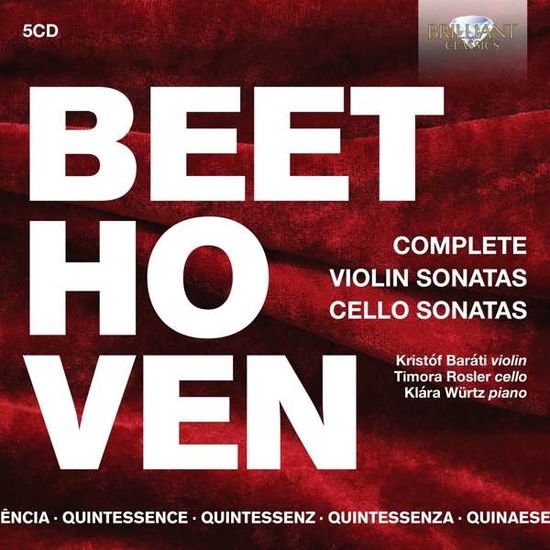 Beethoven / Rosler / Barati - Violin Sonatas & Cello Sonatas 5CD